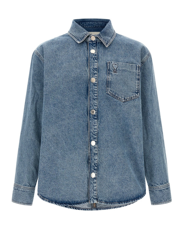 [Ami Paris] Shirts Long Sleeve FW26 UJK918DE0046480