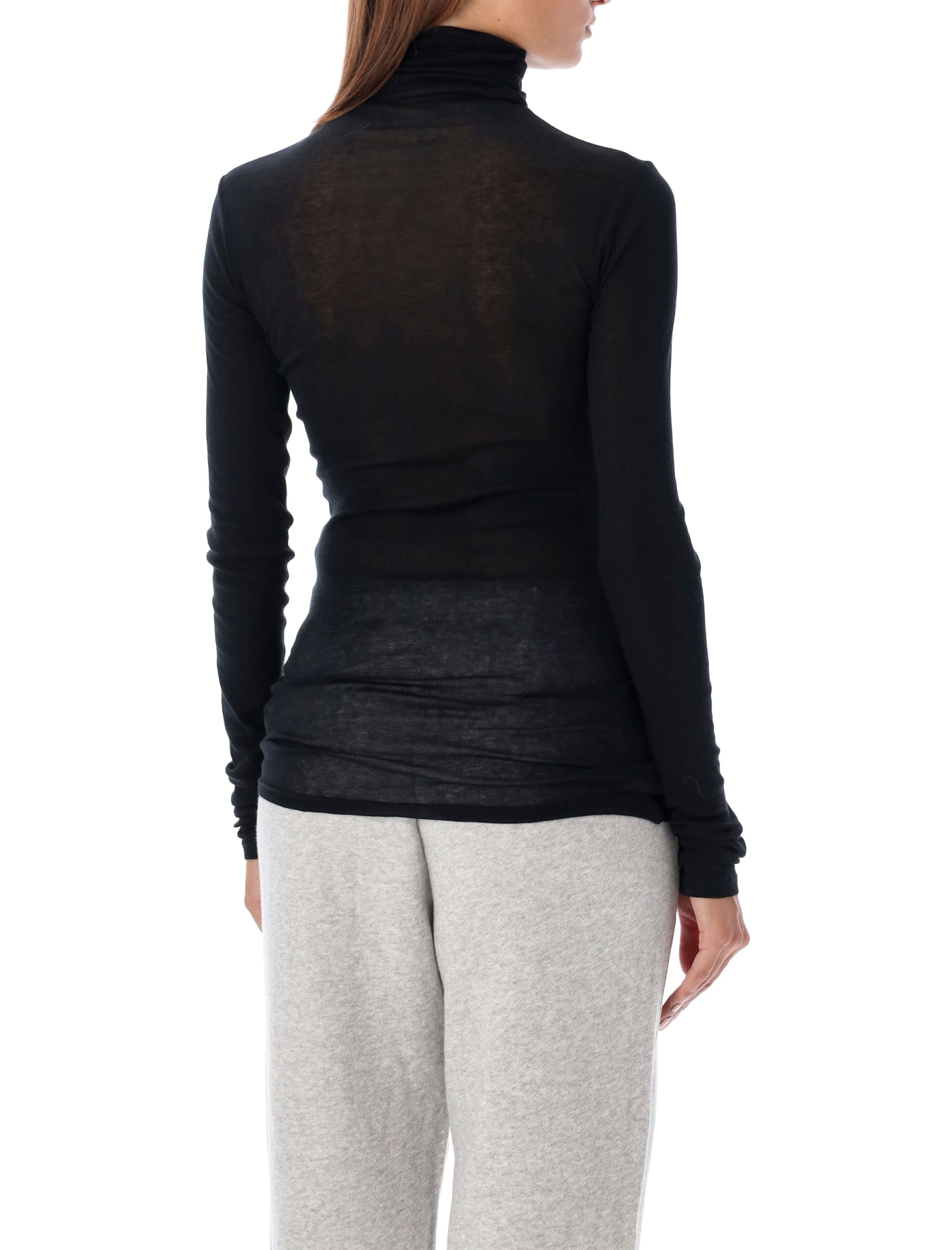 [American Vintage] T-shirts Long Sleeve FW26 MAS08NOIR