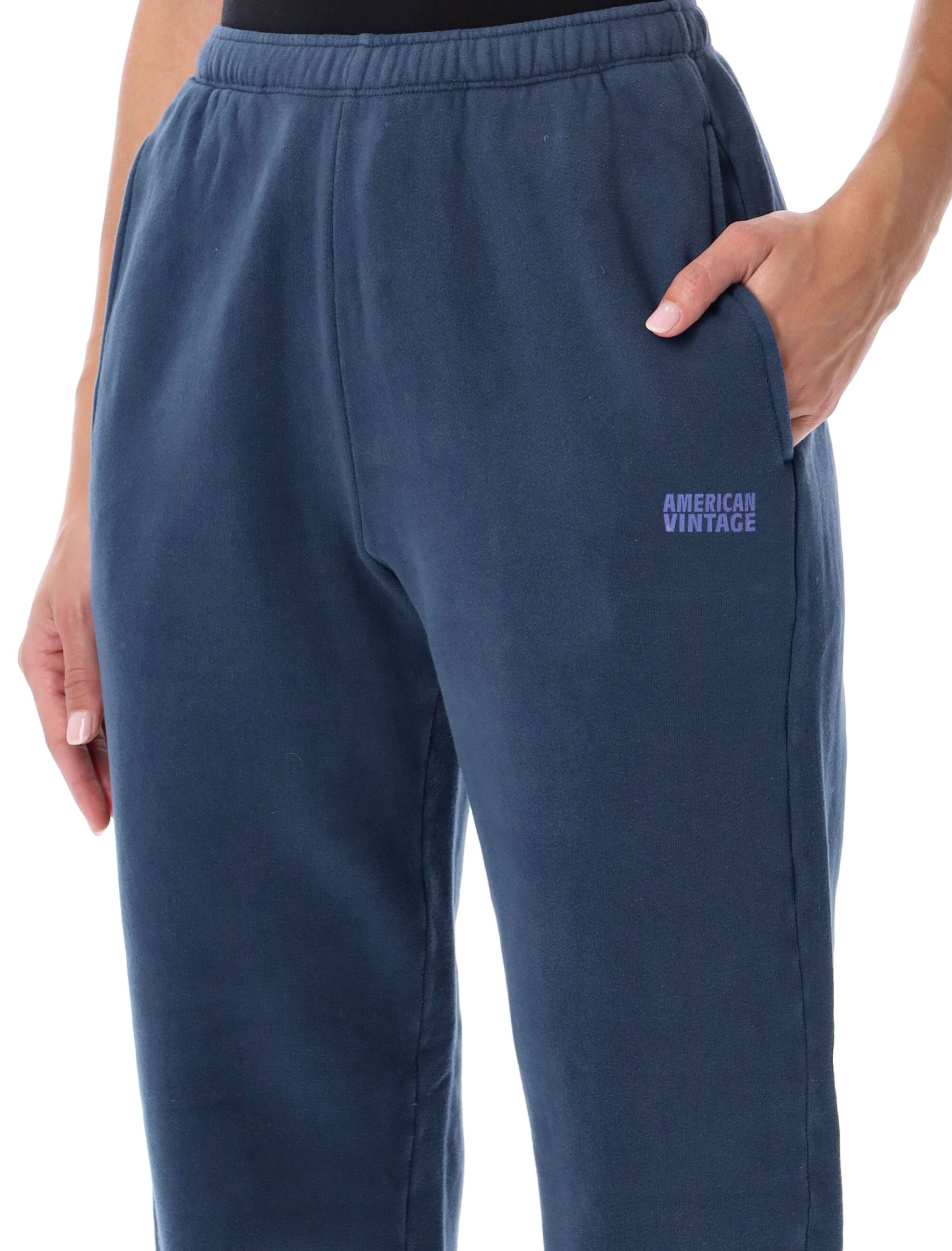[American Vintage] Pants FW26 IZU05BMARINE