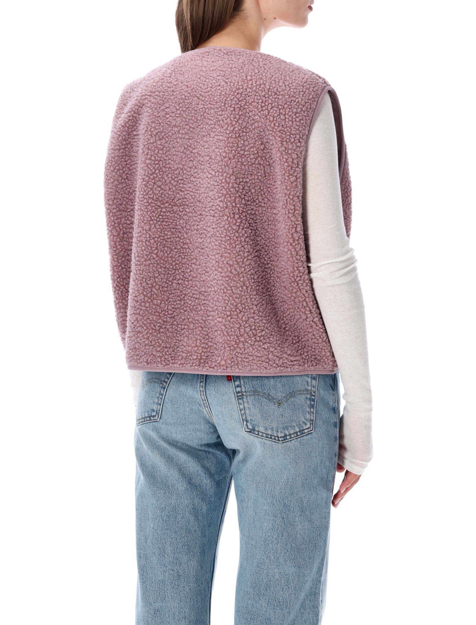 [American Vintage] Vest FW26 HOK16BPRUNELLE C