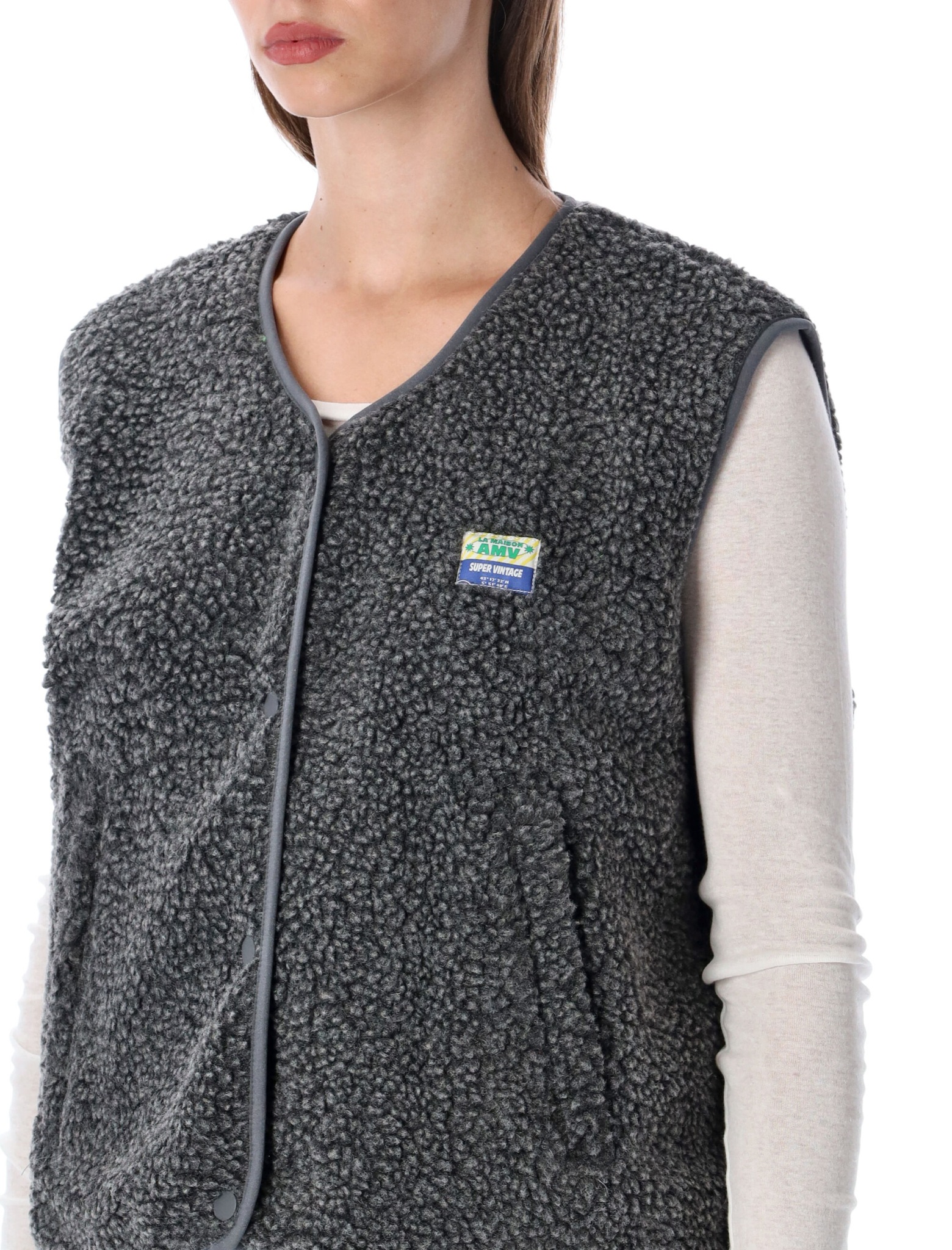 [American Vintage] Vest FW26 HOK16BANTRACHITE