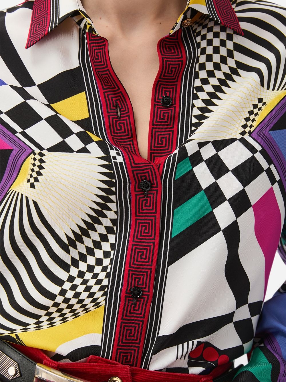 [Versace] Shirts Long Sleeve FW26 1024221 1A19288 5X000