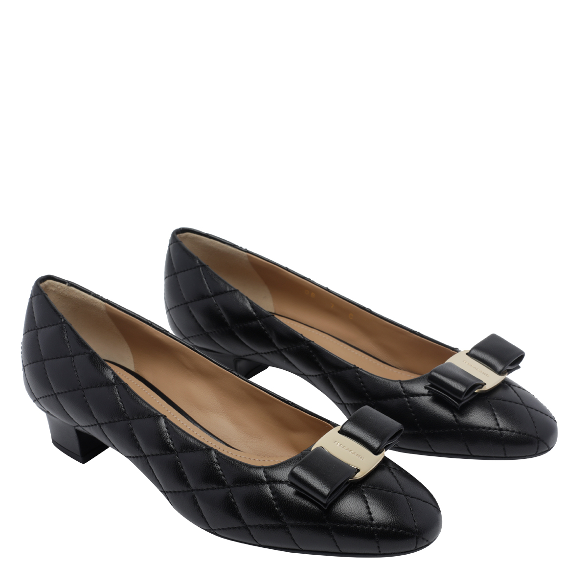 [Salvatore Ferragamo] Pumps FW26 79851601M543NERO/BISCOTTO
