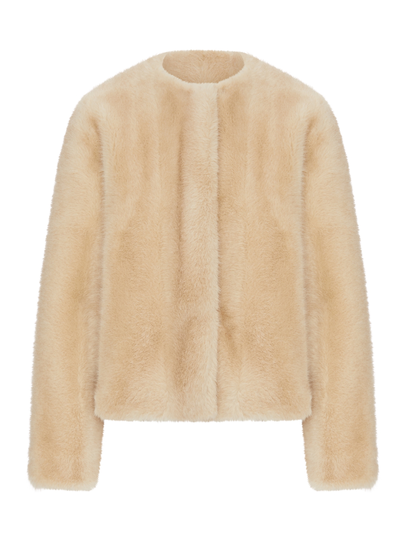 [MAX MARA STUDIO] Fur Jacket FW26 2626456032600001 CREAM