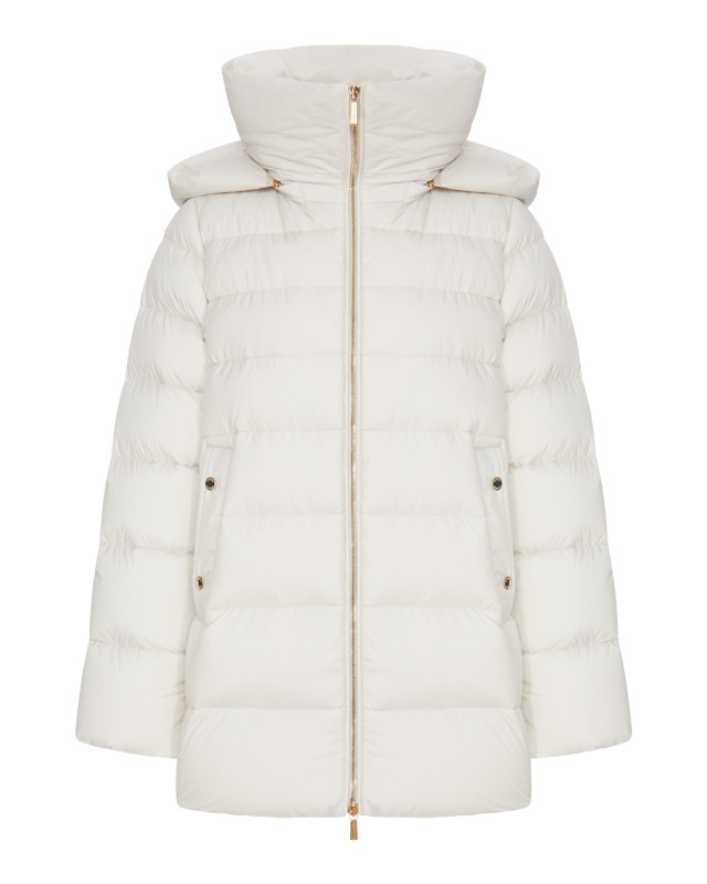 [Moorer] Down jacket FW26 MODPI100240TEPAT39U0119 IVORY