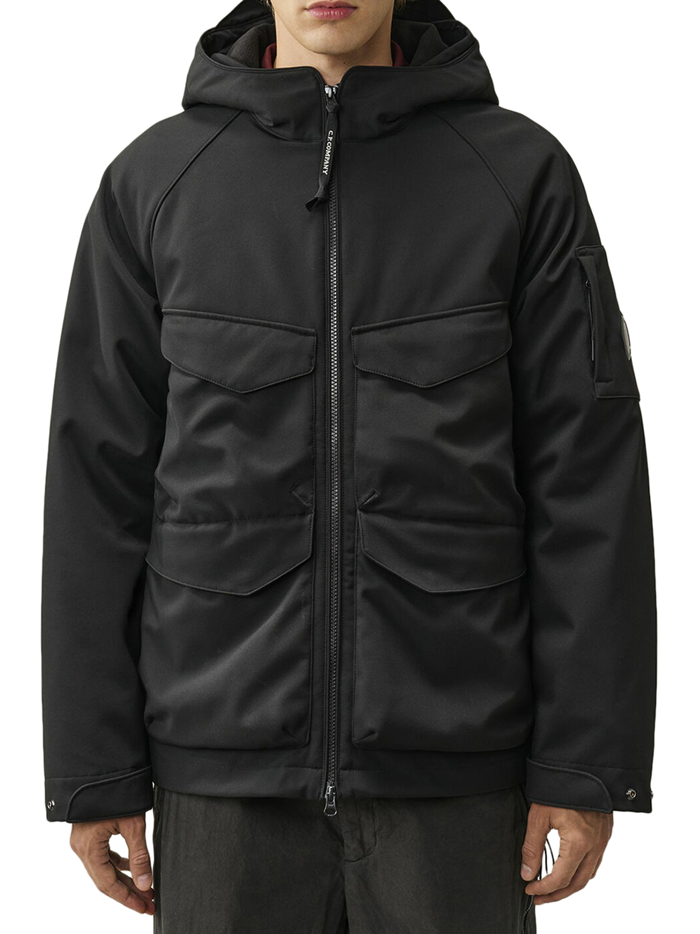 [C.P.COMPANY] Casual Jacket FW26 21CMOW004A006097A999 BLACK