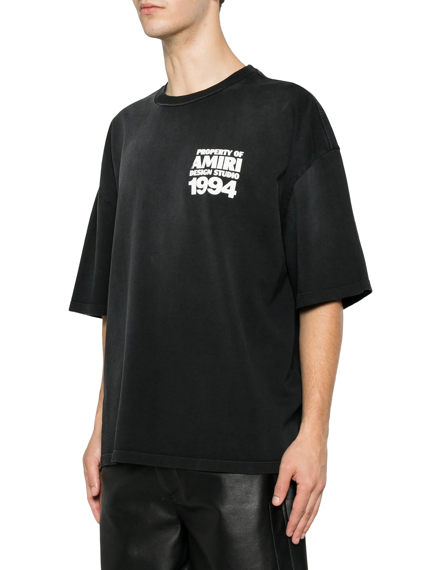 [Amiri] T-shirts Short Sleeve FW26 AMTOJR1160001 BLACK