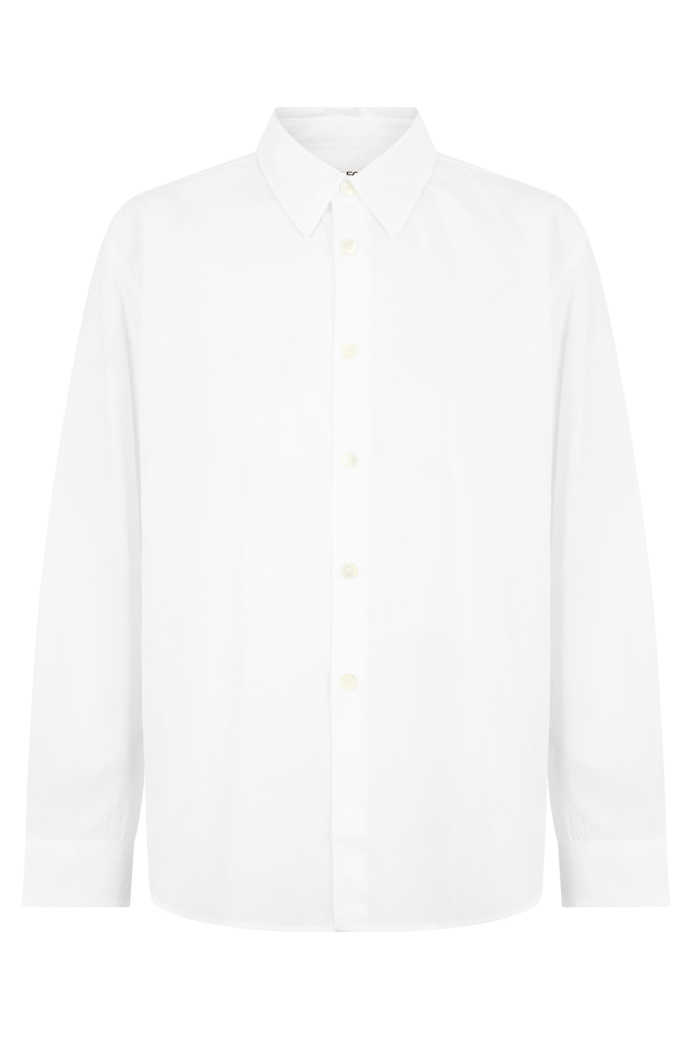 [Our Legacy] Shirts Long Sleeve CO M4242BWP_WHITELIQUIDPOPLIN