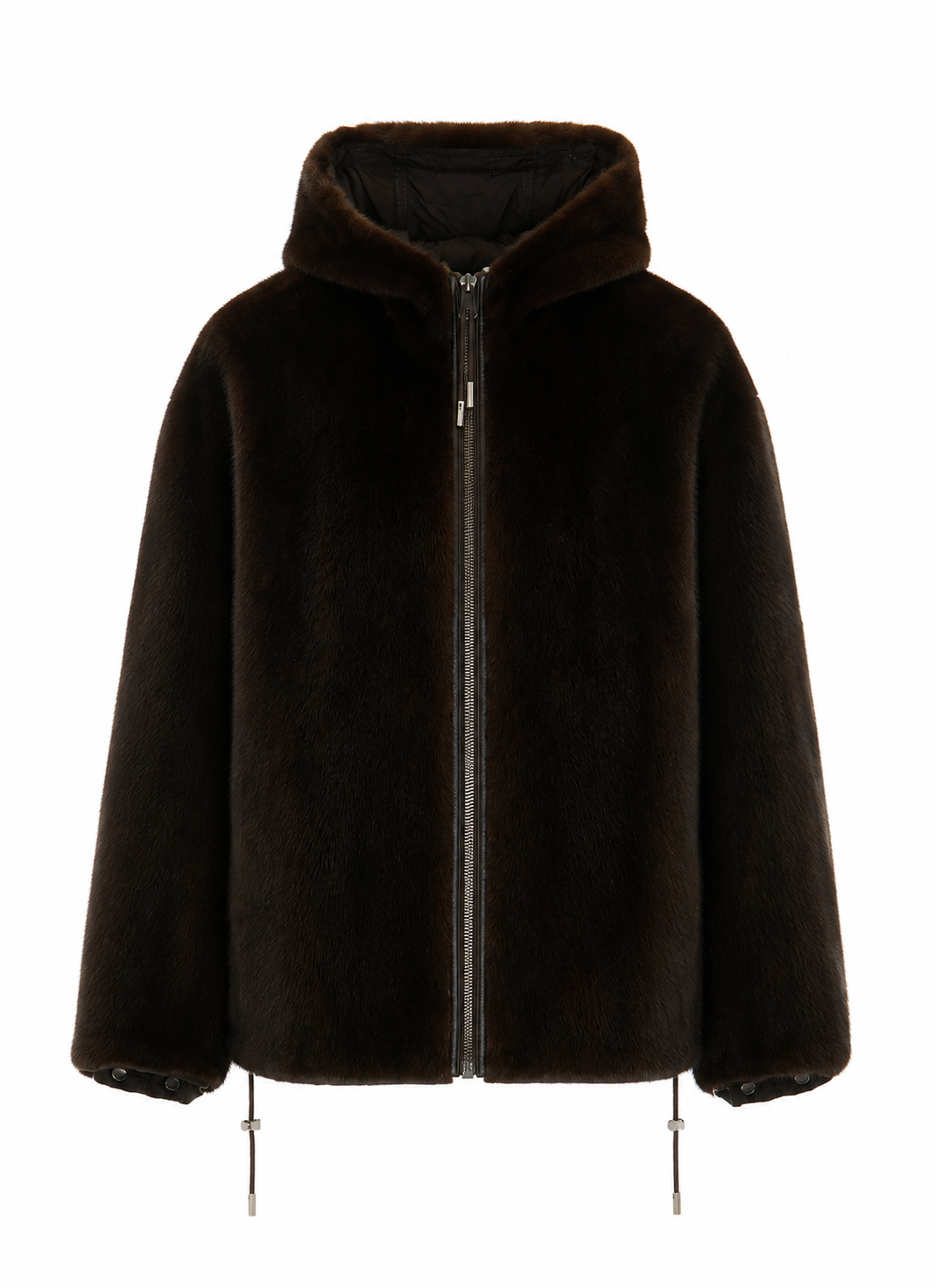 [Yves Salomon] Fur Jacket FW26 24WFV06264VIRVB3336