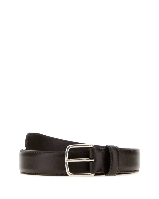 [THE ROW] Belt FW26 M1009L60 DBK