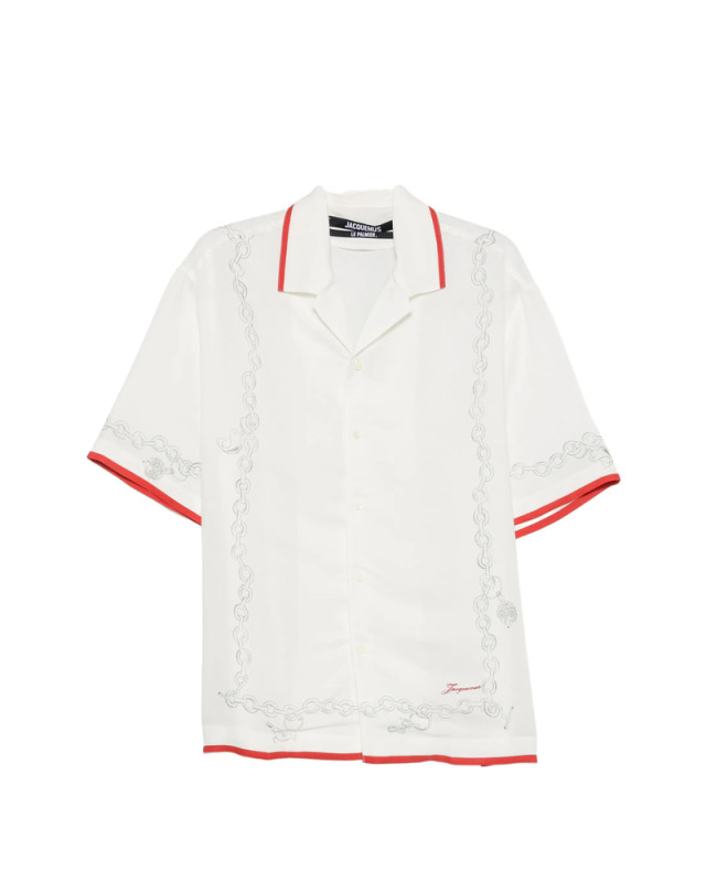 [JACQUEMUS] Shirts Short Sleeve FW26 SHM00646 AW00930 1ZC