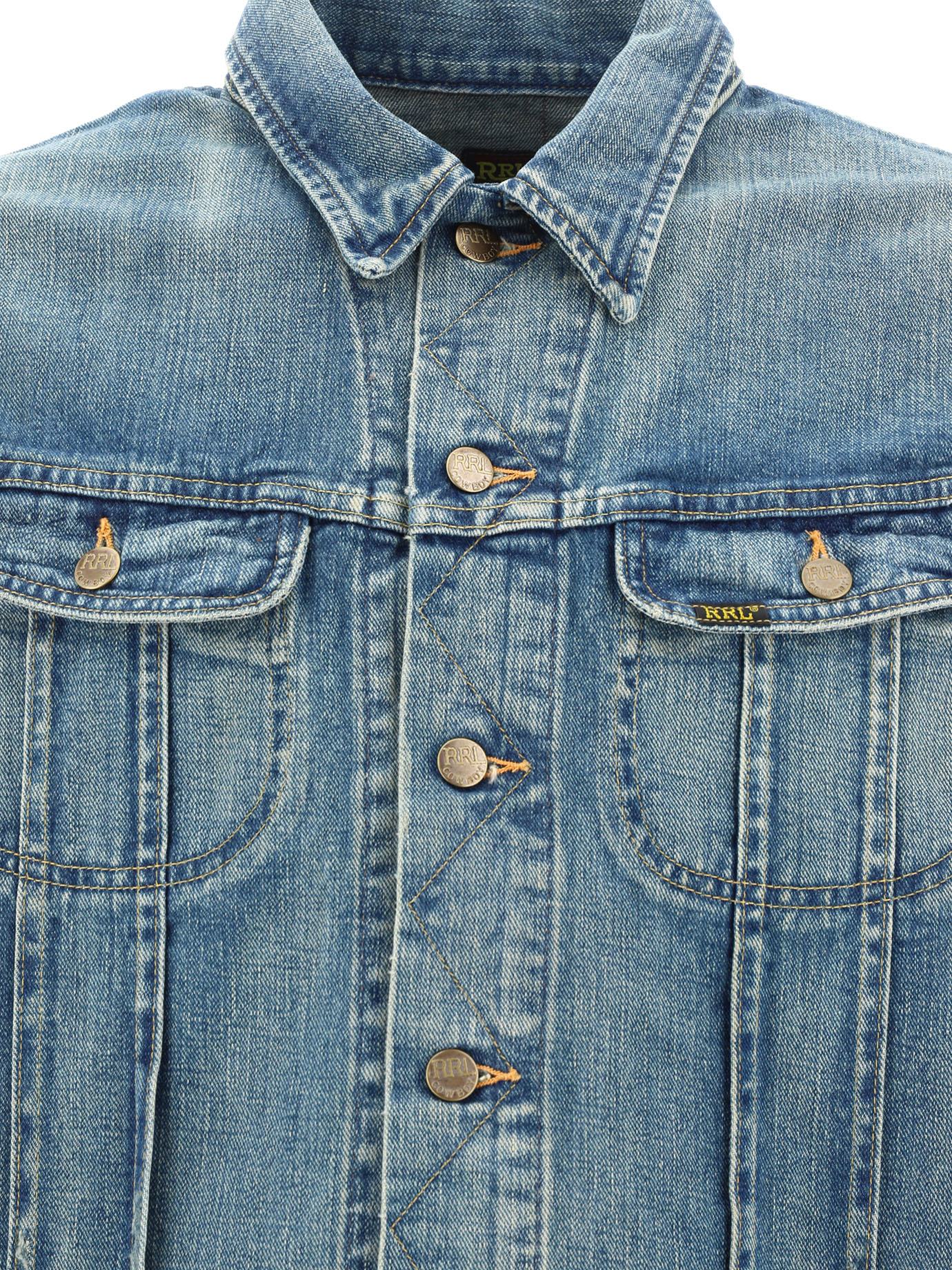 [RRL by Ralph Lauren] Denim jacket FW26 782751305001LEELAND WASH