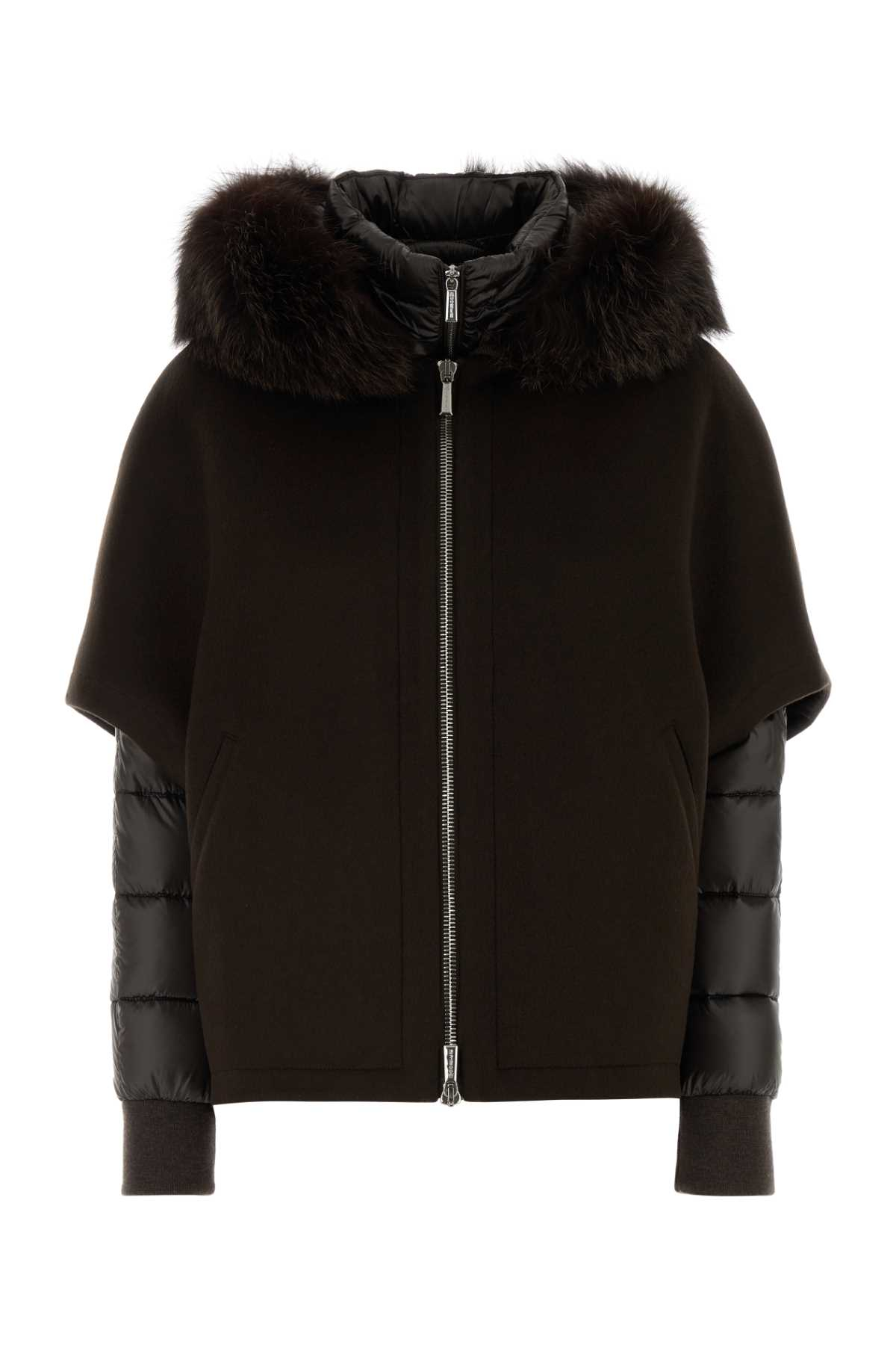 [Moorer] Down jacket FW26 PEGASOCWR CIOCCOLATO