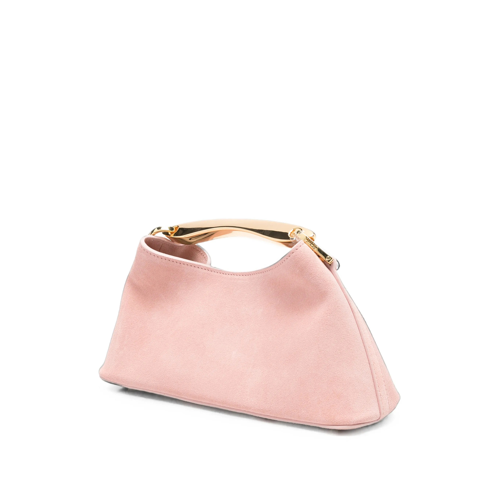 [ELLEME] Tote bag FW26 MINI BOOMERANG SUEDE PINK