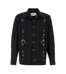 [BAZISZT] Shirts Long Sleeve SS26 SR06012 BLACK