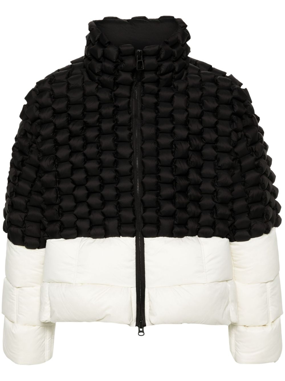 [RAXXY] Down Jacket FW26 CRDJ007N 132 BLACK AND WHITE