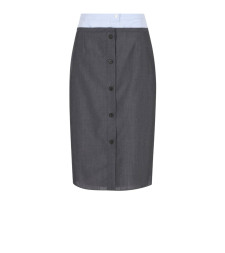 [Prada] Midi skirt FW26 P169I S OOO6106F0480