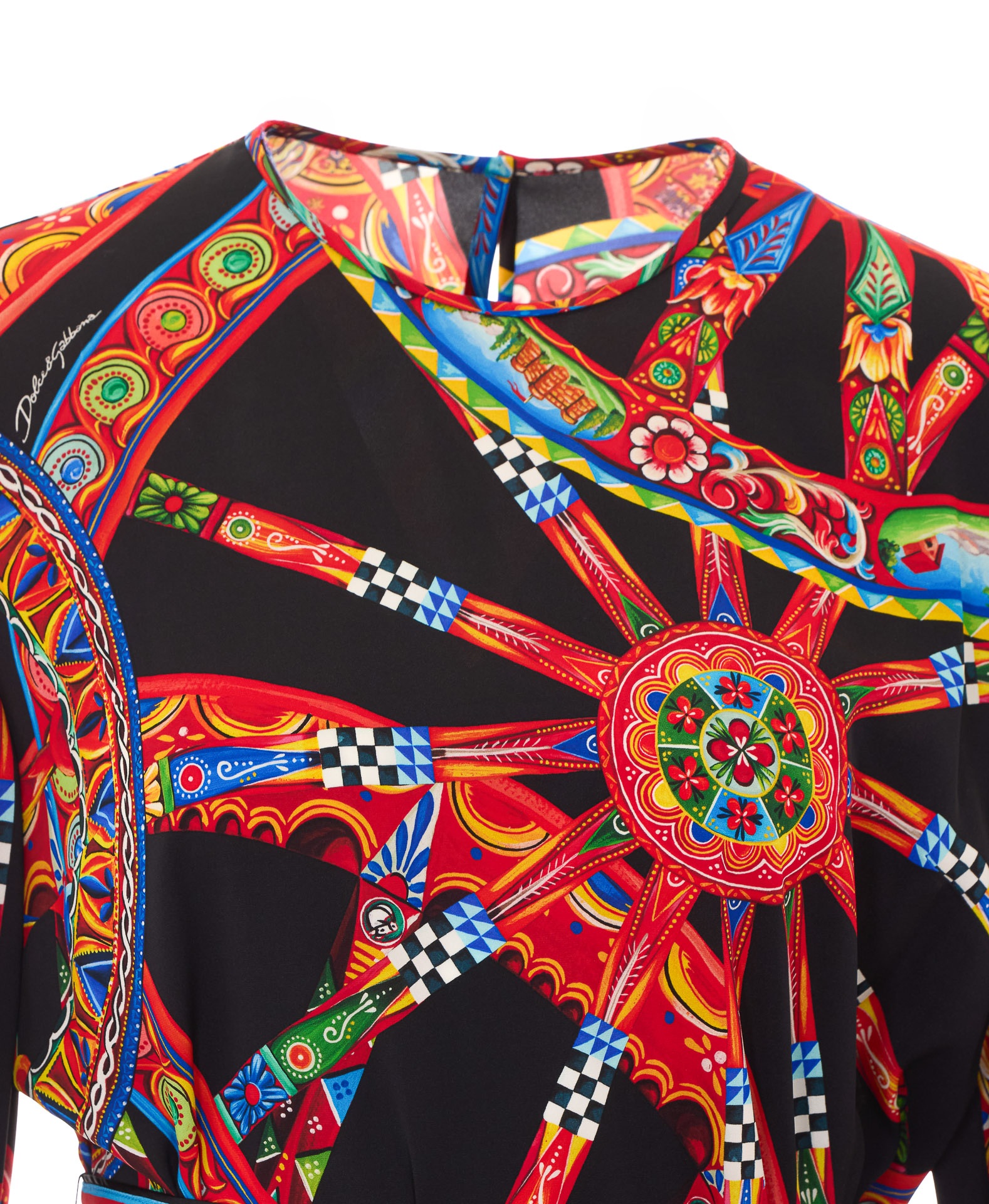 [Dolce & Gabbana] Long sleeve dress FW26 F623ATFSA9UHN6CL