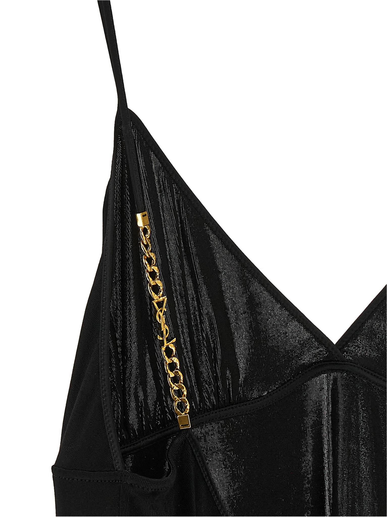 [Saint Laurent] T-shirts Sleeveless FW26 876793Y38DS1000