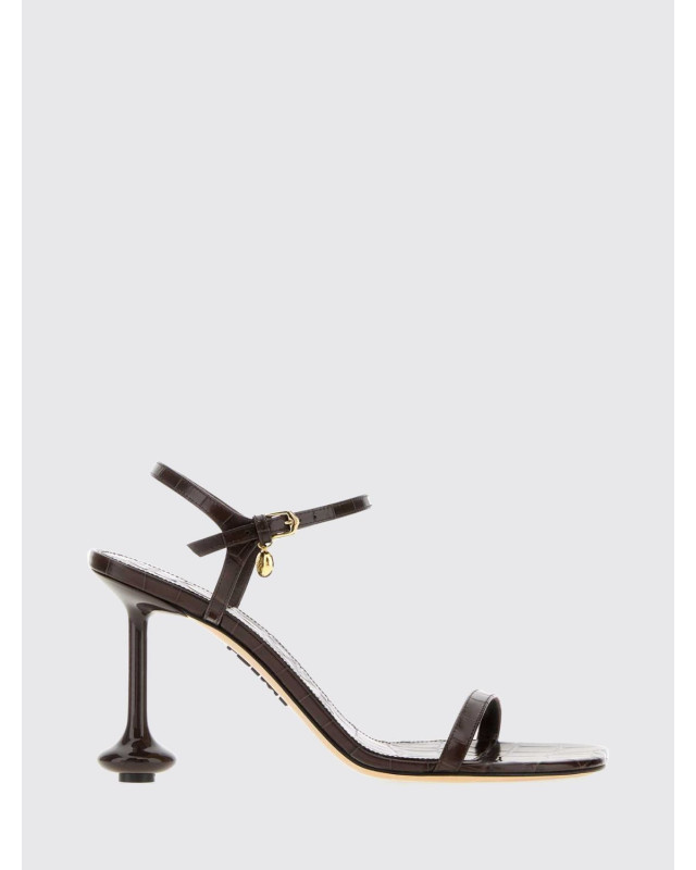 [Loewe] Sandals FW26 LLST465X04 DARKBROWN