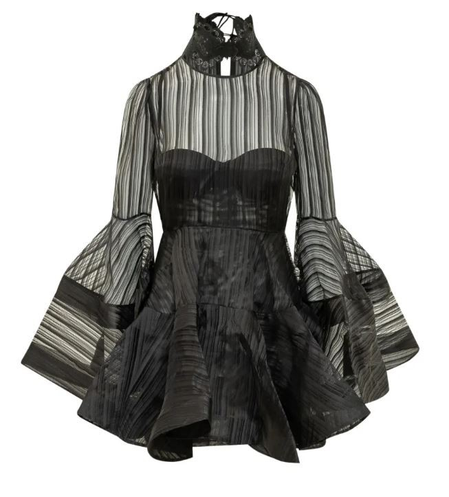 [Zimmermann] Dress FW26 0250DF261-BLK
