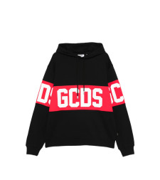 [GCDS] Hoodie FW26 Z0MLQE138F004  BLKRE