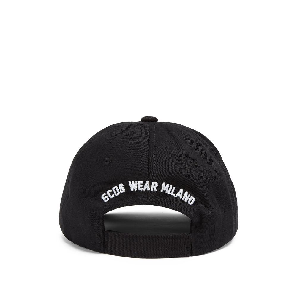 [GCDS] Cap FW26 Z0ULQN315T121  BLKWH