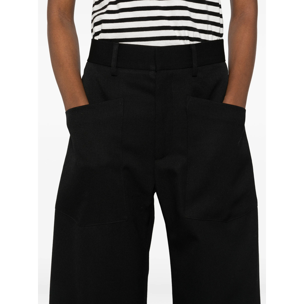 [Nili Lotan] Trousers FW26 13454-W243 SHON WOOL BLACK