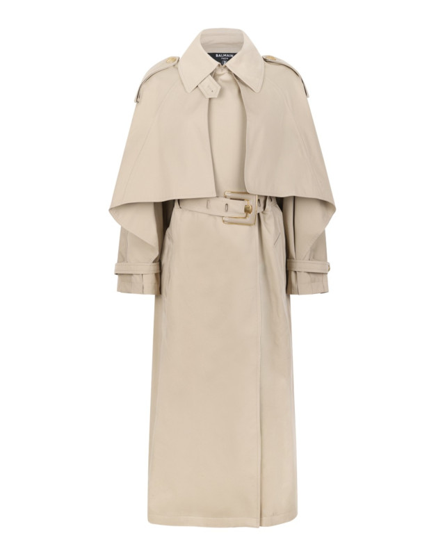 [Balmain] Coat FW26 HF1TL195CG43-0AN