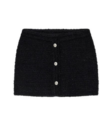 [MISBHV] Mini skirt FW25 251W858BLACK