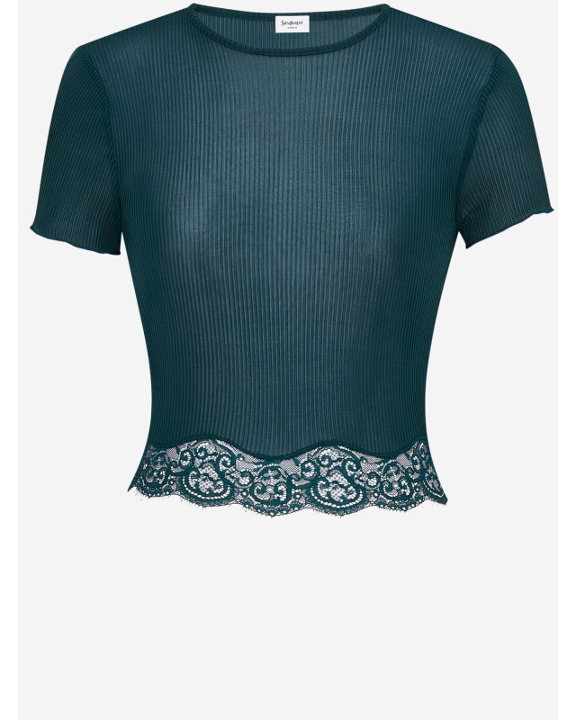[Saint Laurent] T-shirts Short Sleeve FW26 841965Y37SM3011