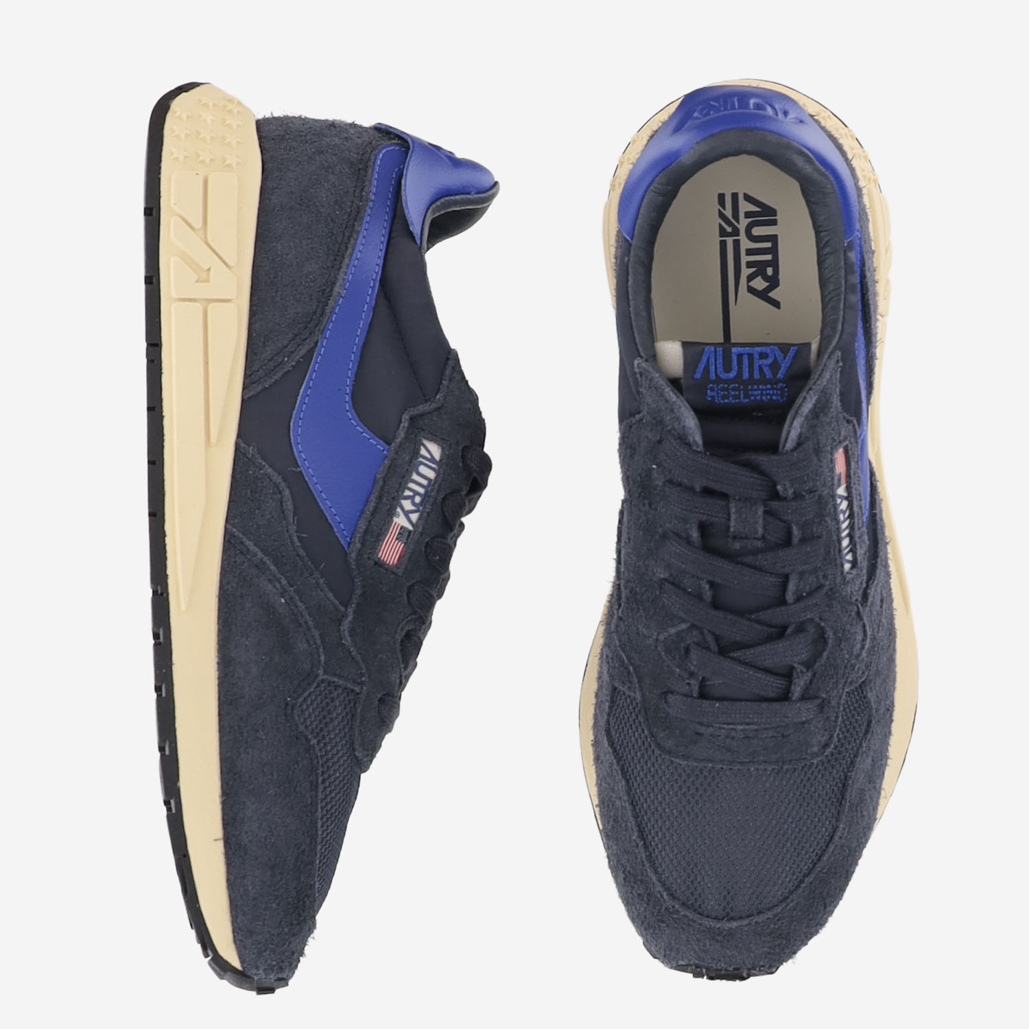 [AUTRY] Sneakers FW26 WWLMUT59SUEDENETSPBLULAPIS