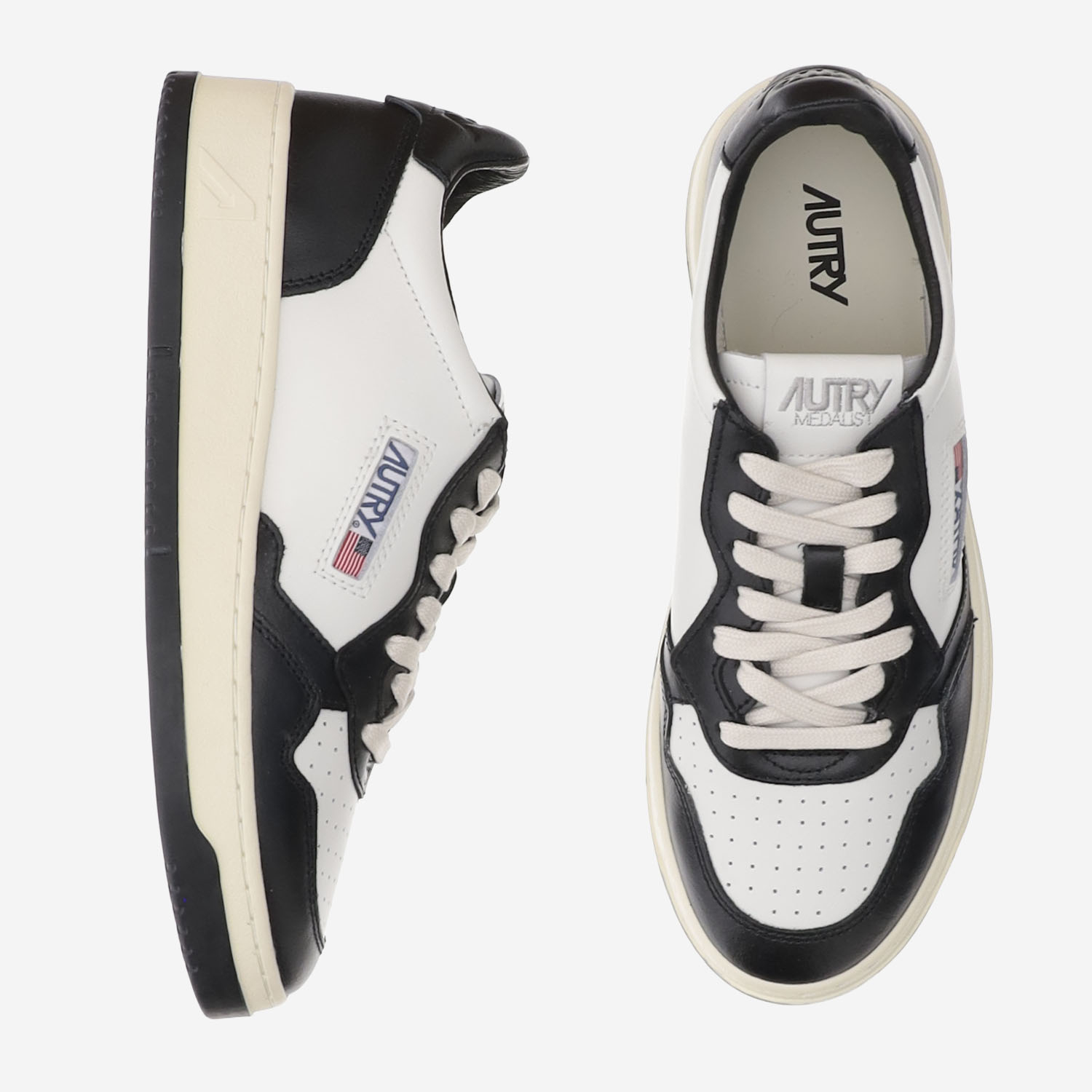 [AUTRY] Sneakers FW26 AULWWB01LEATLEAT WHTBLK