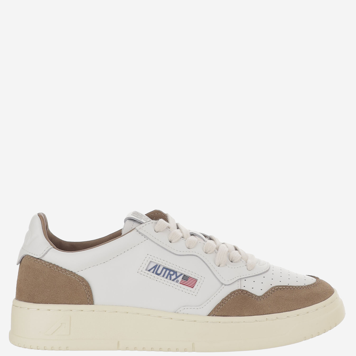 [AUTRY] Sneakers FW26 AULMFT17SOFLEASUEWHTTABACCO