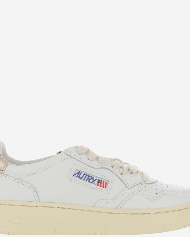 [AUTRY] Sneakers FW26 AULWLL06LEATLEATWHTGOLD