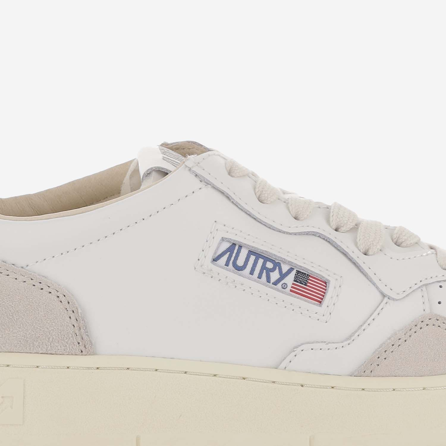 [AUTRY] Sneakers FW26 AULMLS18LEATSUEDEWHTFIG