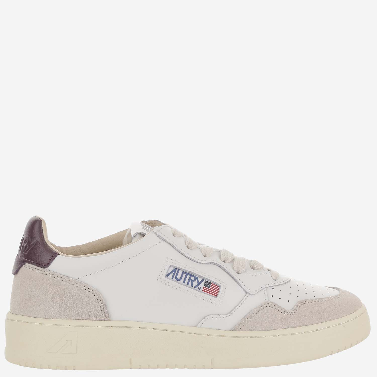 [AUTRY] Sneakers FW26 AULMLS18LEATSUEDEWHTFIG