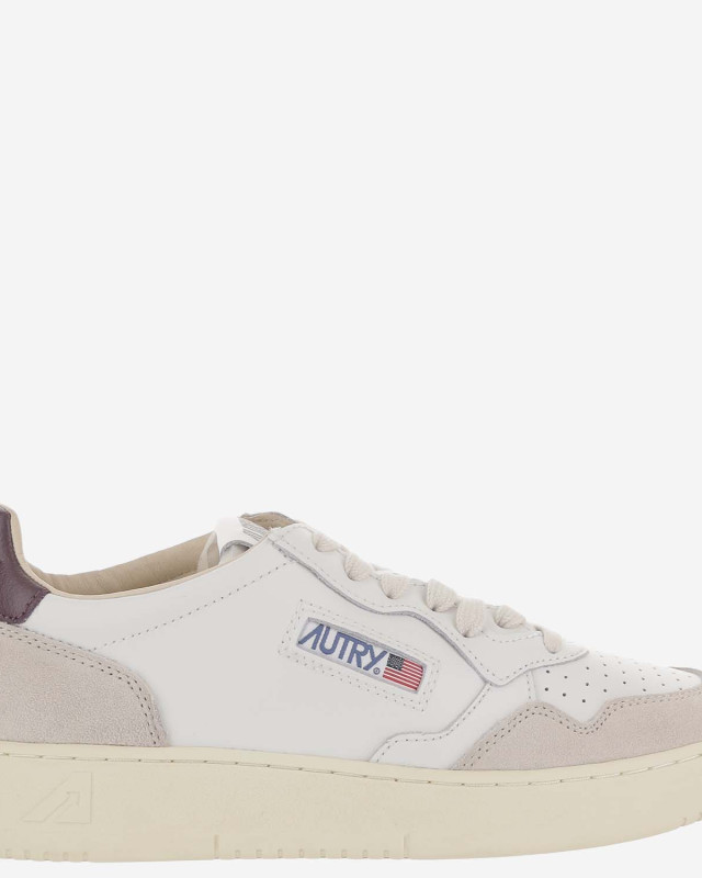 [AUTRY] Sneakers FW26 AULMLS18LEATSUEDEWHTFIG