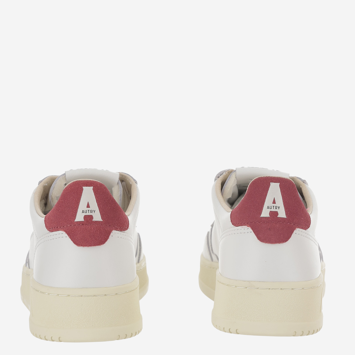 [AUTRY] Sneakers FW26 AULMBJ01LEASUELOGOWHTDEEPCLARET