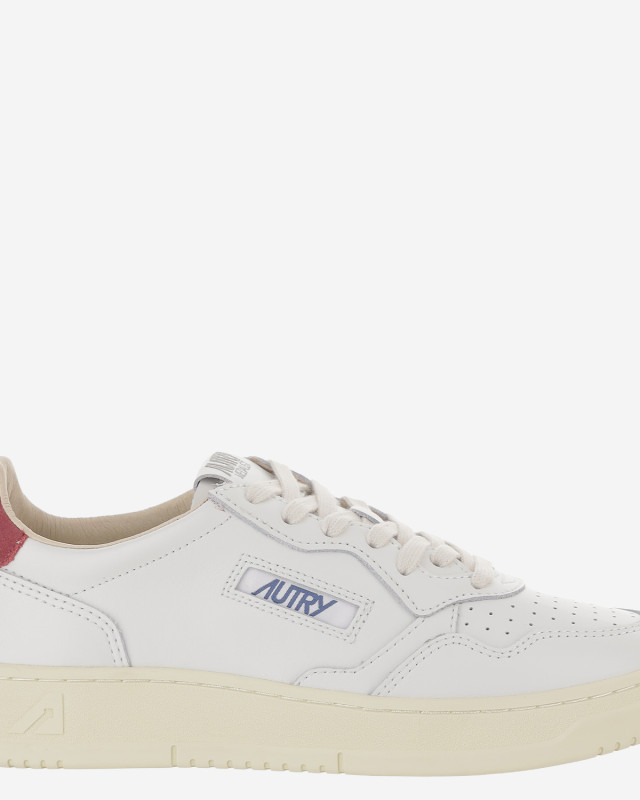 [AUTRY] Sneakers FW26 AULMBJ01LEASUELOGOWHTDEEPCLARET