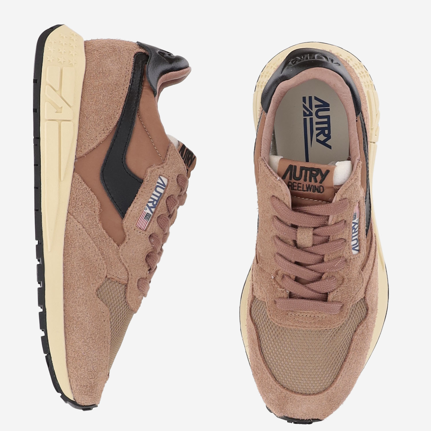 [AUTRY] Sneakers FW26 WWLWUT54SUEDENETMOCHABLK