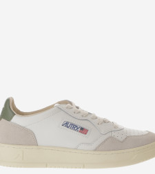 [AUTRY] Sneakers FW26 AULMLS17LEATSUEDEWHTBRONZEGRN