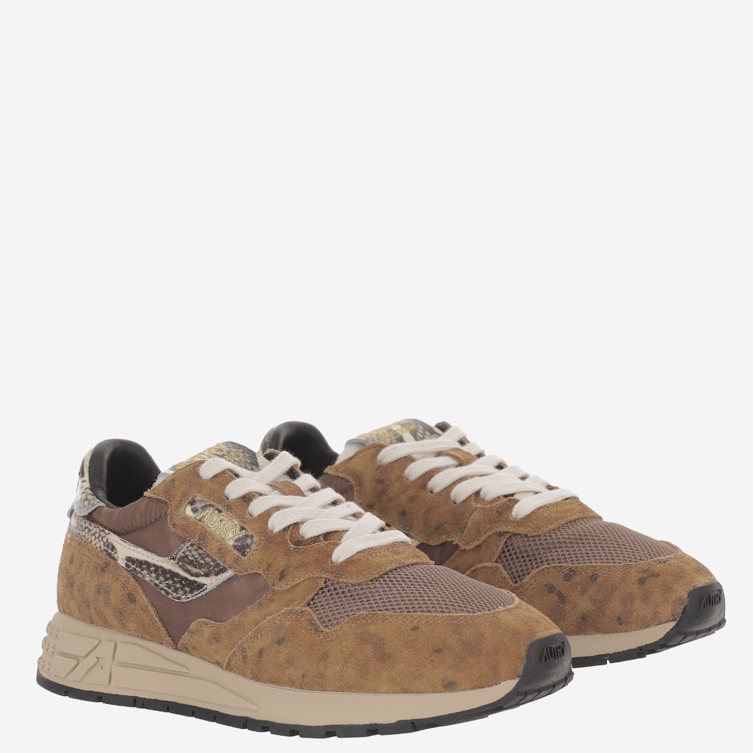 [AUTRY] Sneakers FW26 WWLWPI01NYLPYTPRINLEOSAND