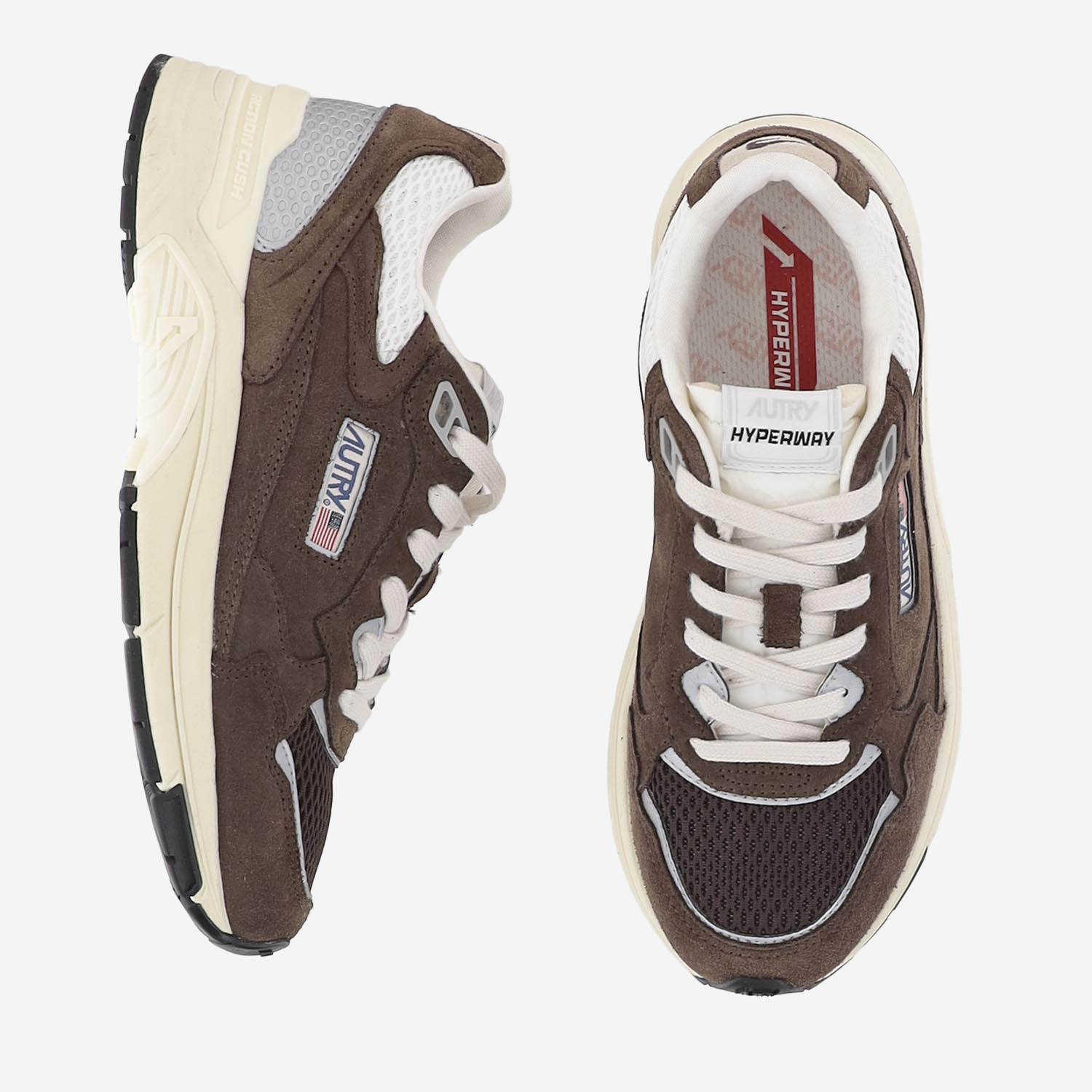 [AUTRY] Sneakers FW26 HYLWUM25SUEDEMESHCOTTMARSH