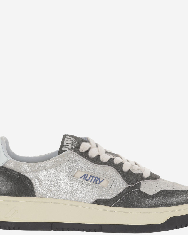 [AUTRY] Sneakers FW26 AULWYB04LAMLEASUESILVBLK
