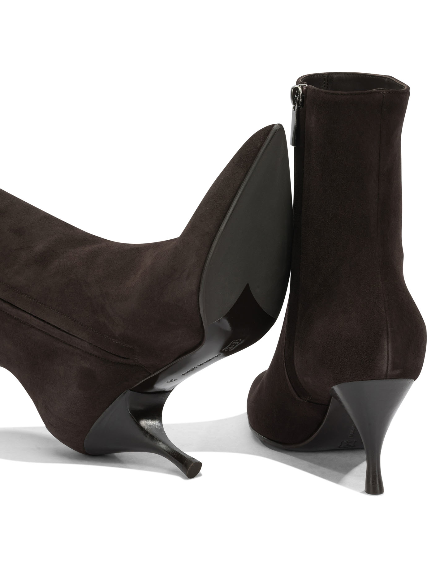 [Sergio Levantesi] Boots FW26 JODI67CAMOSCIO CHOCOLATE