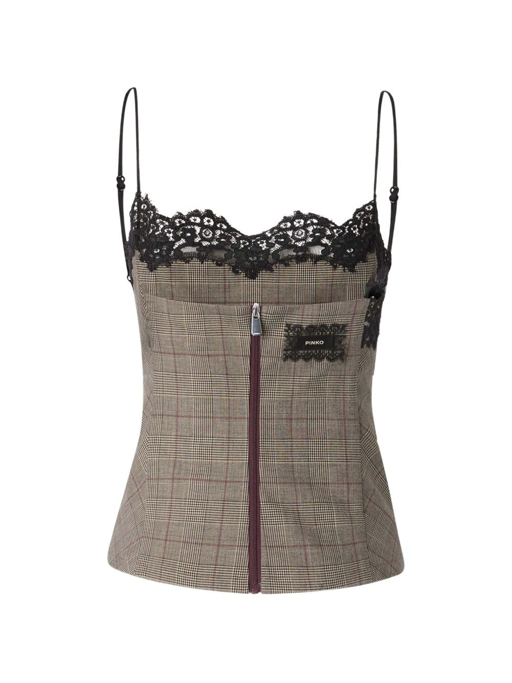 [PINKO] Tank top FW26 107472 A3FF TELIPOGON CYZ