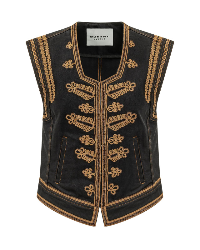 [Marant Etoile] Casual Jacket FW26 26AGI0090FAD3H07E 01BK