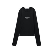 [ALEXANDER WANG] T-shirts Long Sleeve FW26 1CC4261457 001