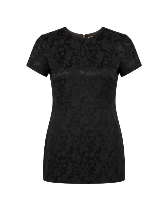 [Saint Laurent] Short sleeve dress FW26 A002HIY3L661000